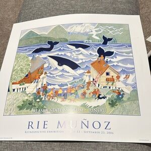 Rie Munoz Retrospective Exhibition Alaska State Museum - Juneau